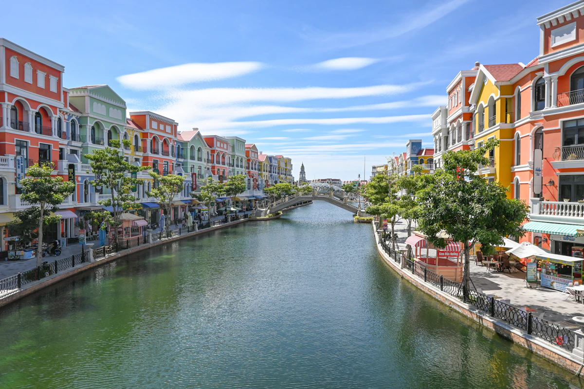 Grand World Venetian canals in Phu Quoc
